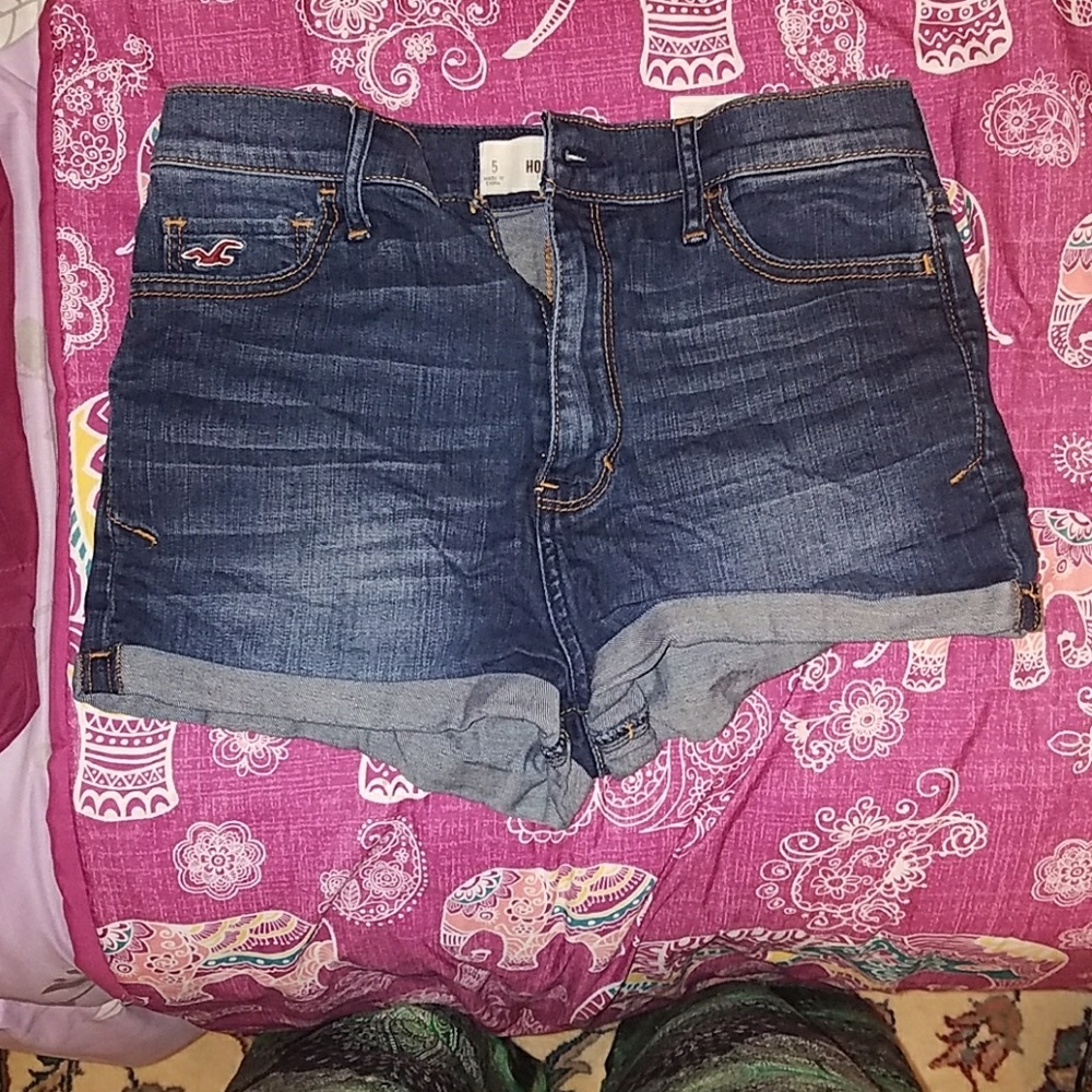 Hollister high rise shorts