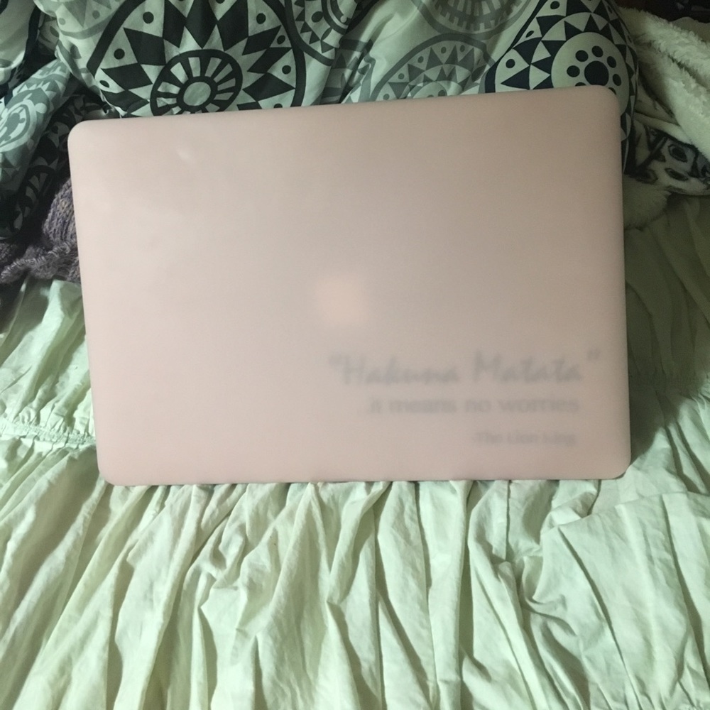 pink 13" apple hardcase