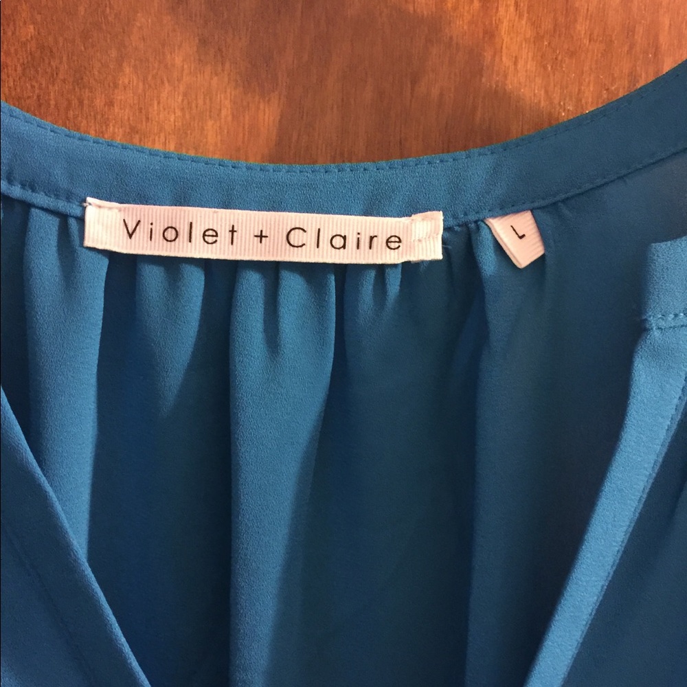 Violet & Claire large blue tunic
