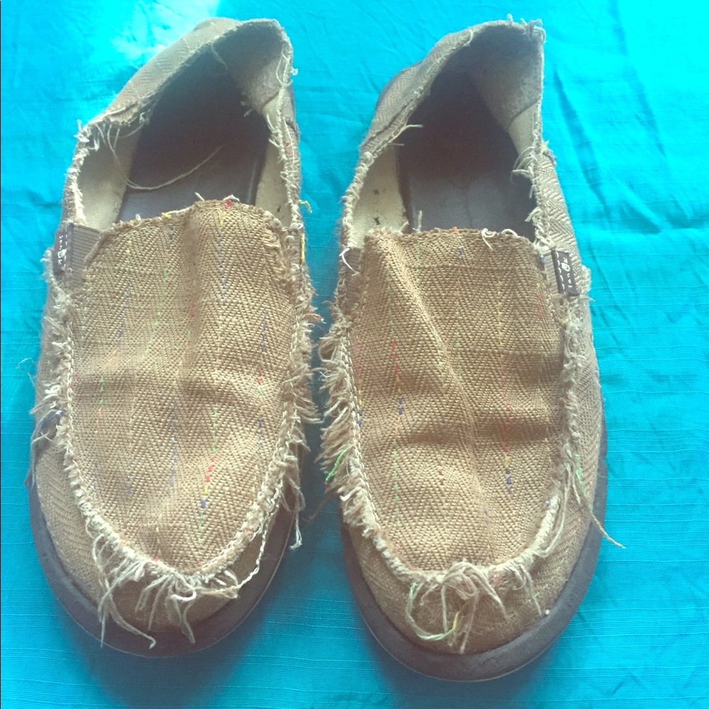 Sanuk Sidewalk Surfers OG Great Condition!