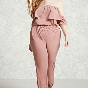Off the shoulder jumpsuit