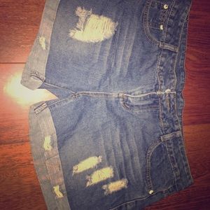 Jean shorts