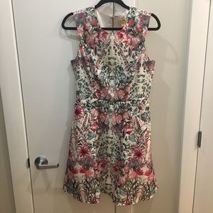 Ted Baker Floral Dress Size 8