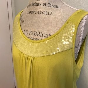 August Silk Sequin Tank