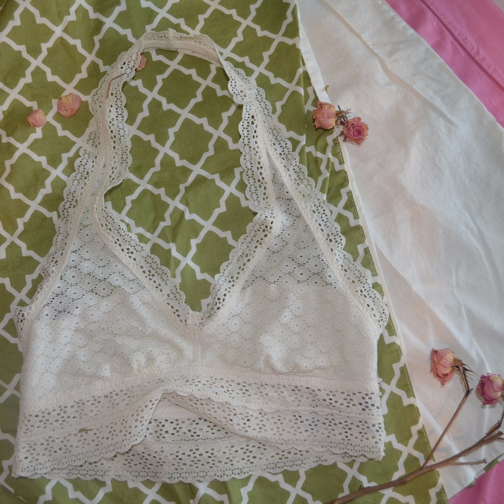 Aerie Longline Halter Bralette
