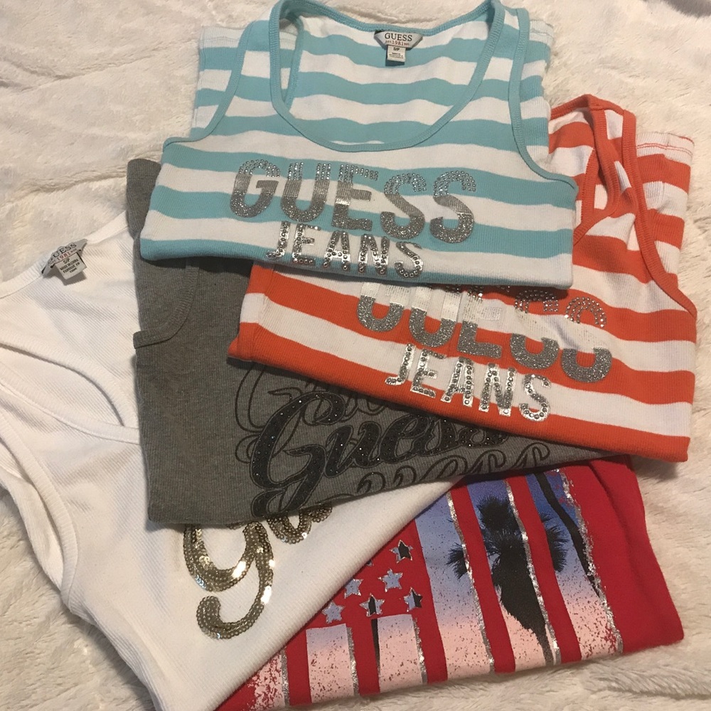 LOT of GUESS tanks