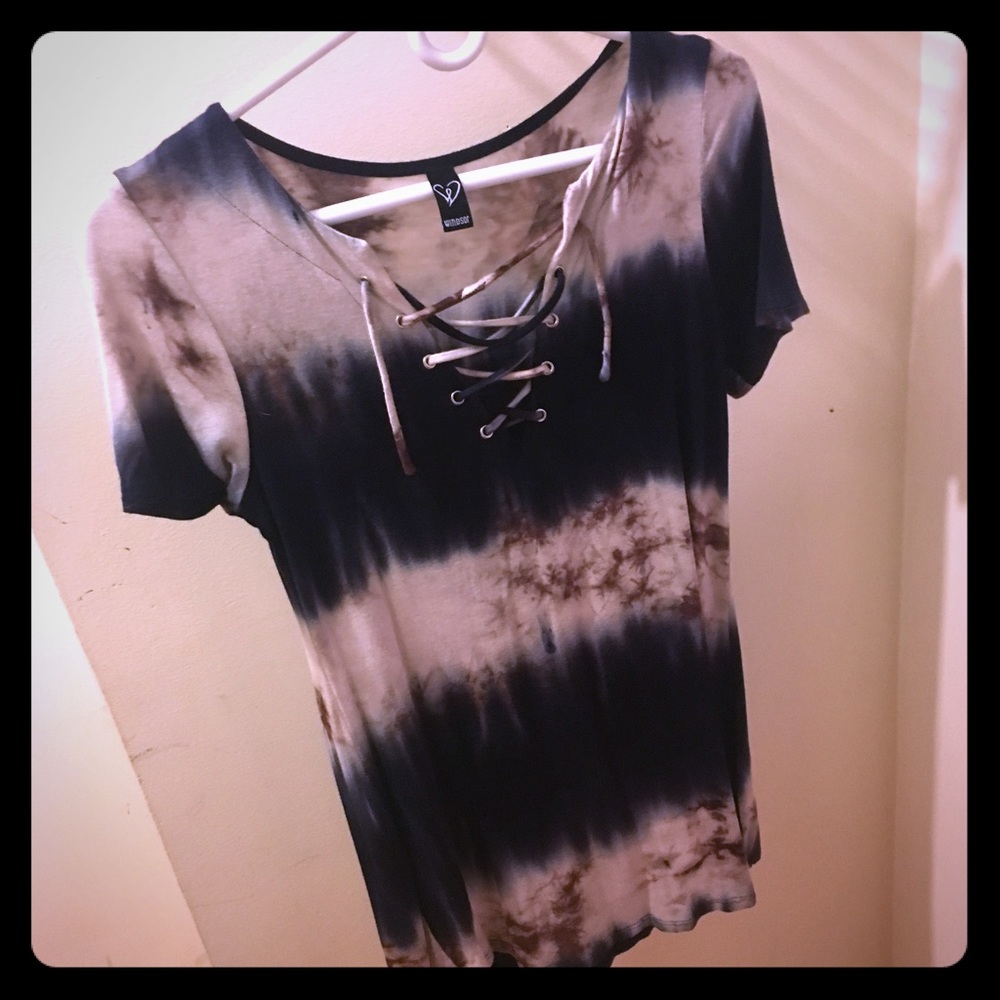 Super cute tye dye tshirt dress