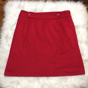 LOFT Lined Work Wear A line Skirt Size 6