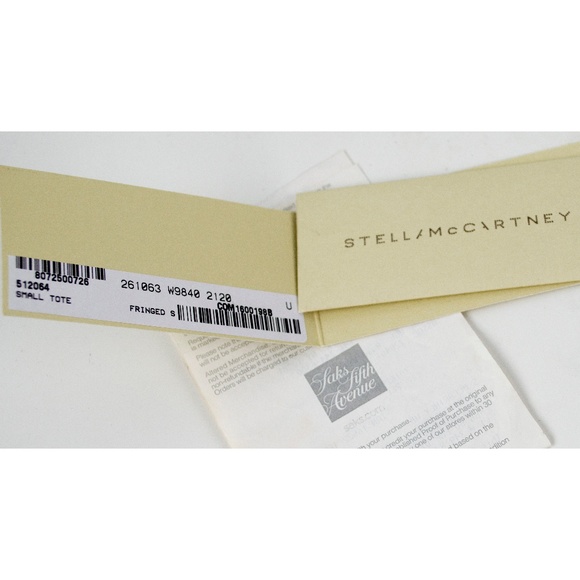 NWT Stella McCartney Falabella Leather Fringe Bag - Picture 4 of 8