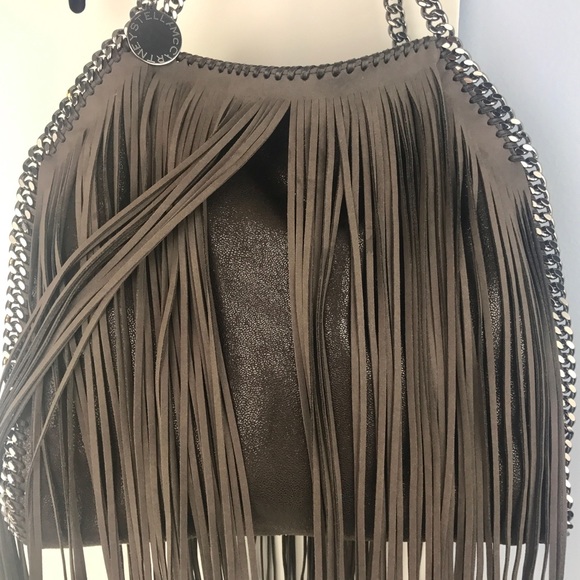 NWT Stella McCartney Falabella Leather Fringe Bag - Picture 5 of 8