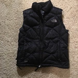 NORTH FACE BLACK VEST