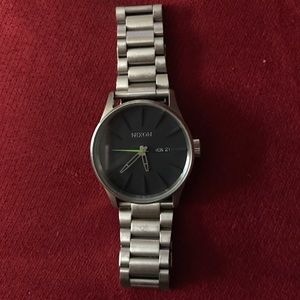 Nixon Mens Watch⏱The Sentry SS..Never Be Late -15B