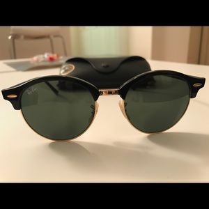 Authentic Ray-Ban Clubround Sunglasses