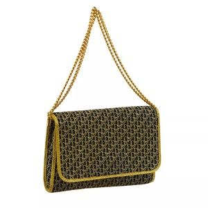 Vintage Dior Trotter Clutch with Chain