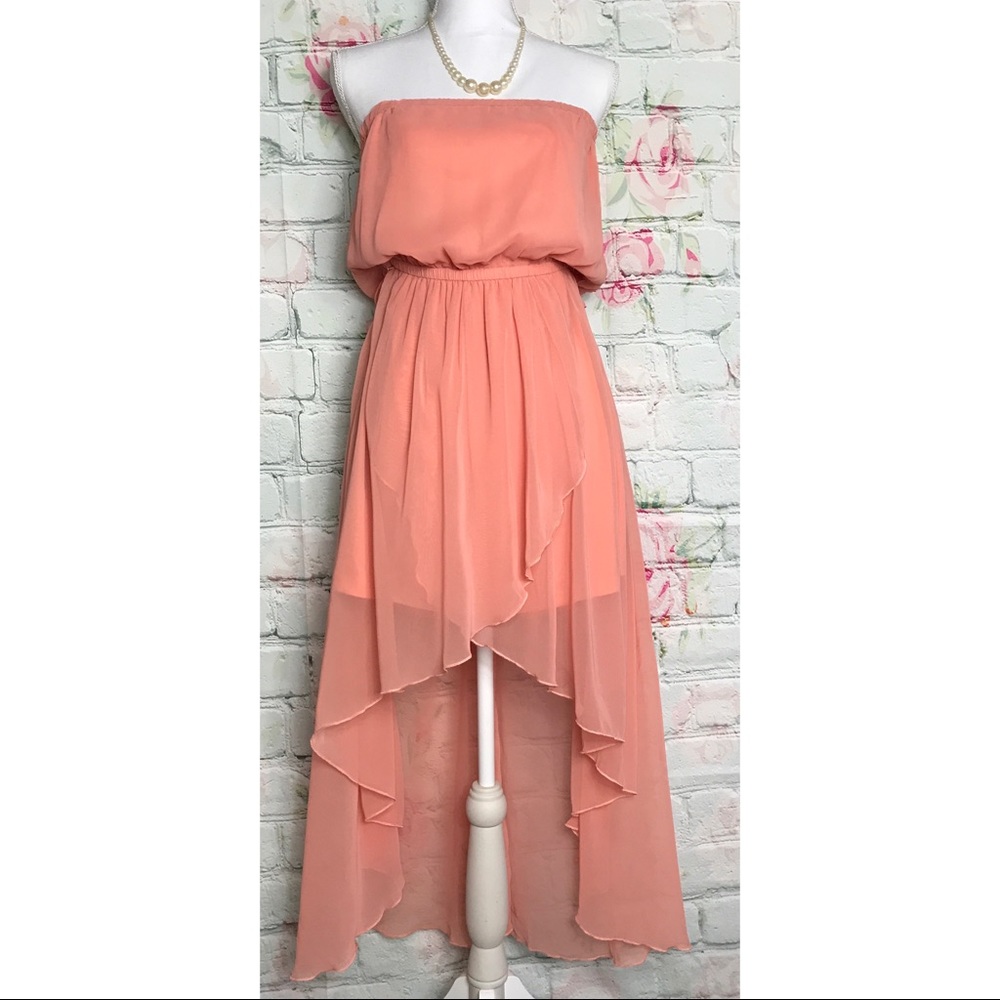 ❌SOLD❌Annabelle Peach Elegant Dress (L)