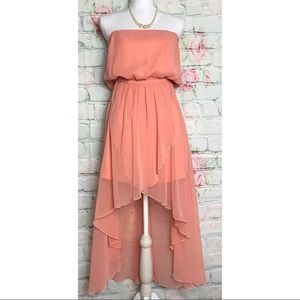 ❌SOLD❌Annabelle Peach Elegant Dress (L)