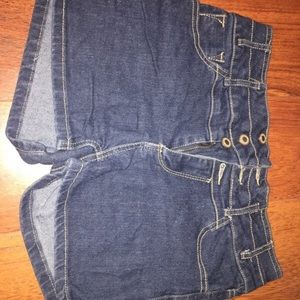 High waisted shorts
