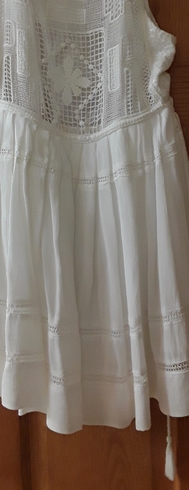 FREE PEOPLE TUNIC DRESS  FRONT& BACK LACE XS