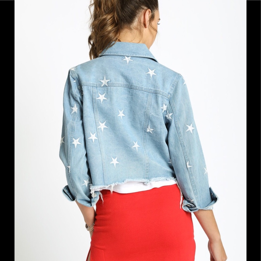 Embroidered Jean Jacket - Picture 4 of 7