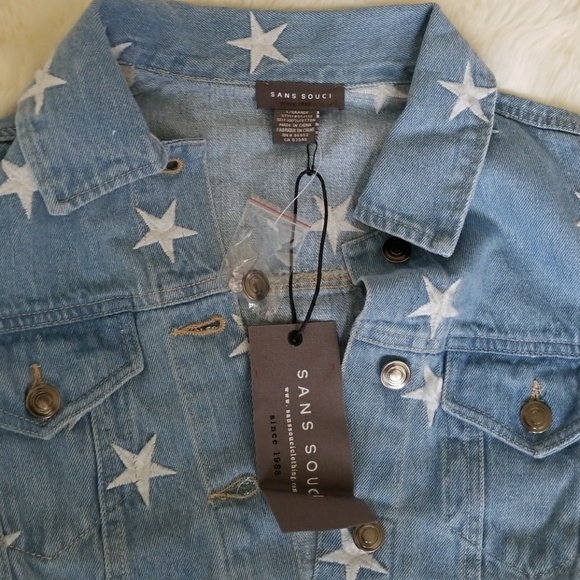 Embroidered Jean Jacket - Picture 6 of 7