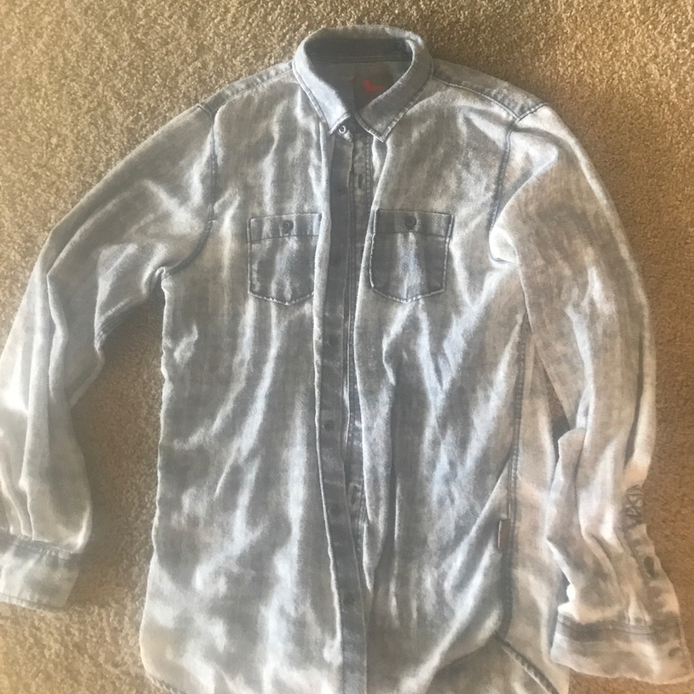 Modern amusement light blue and white flannel