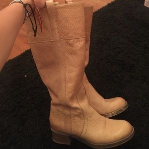 Lucky Brand tan leather boots