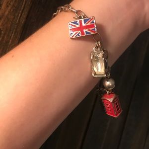 England Themed Charm Bracelet