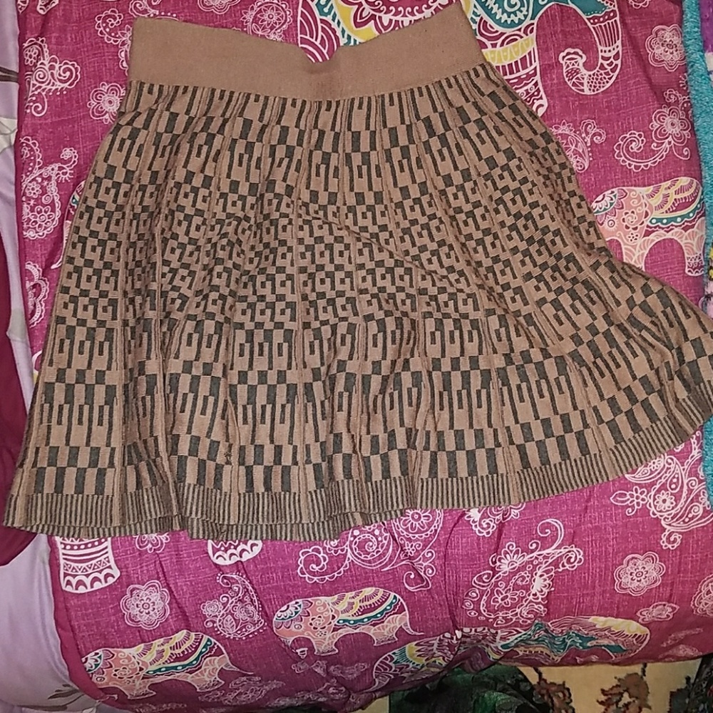 Brown skirt