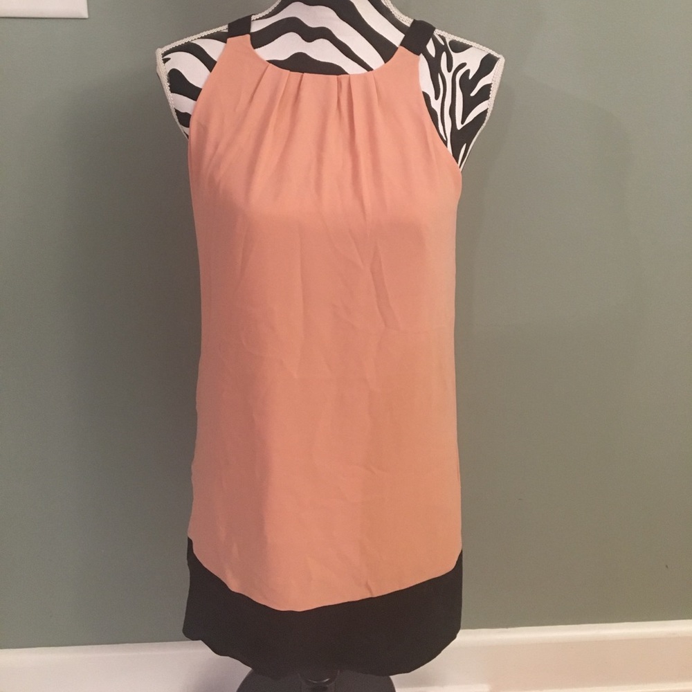 Peach Forever 21 mod dress
