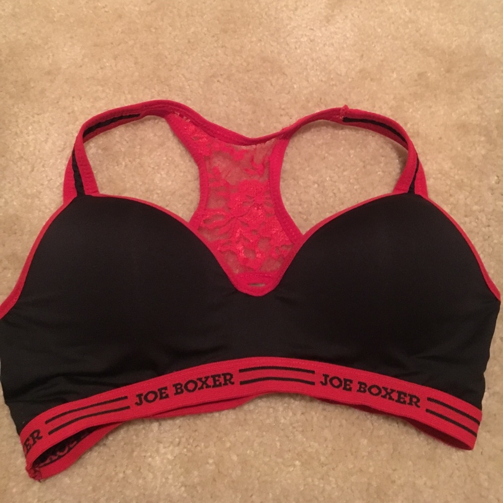Joe boxer padded sports bra
