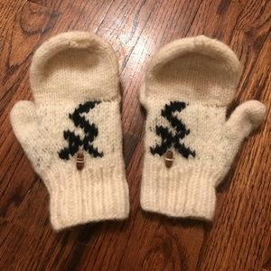 Madewell Fingerless Wool Mittens