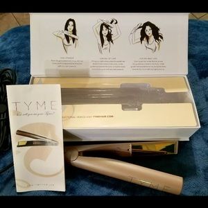 TYME Iron Curler And Straightener Hair Tool
