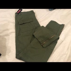 NWT Military green utility pants