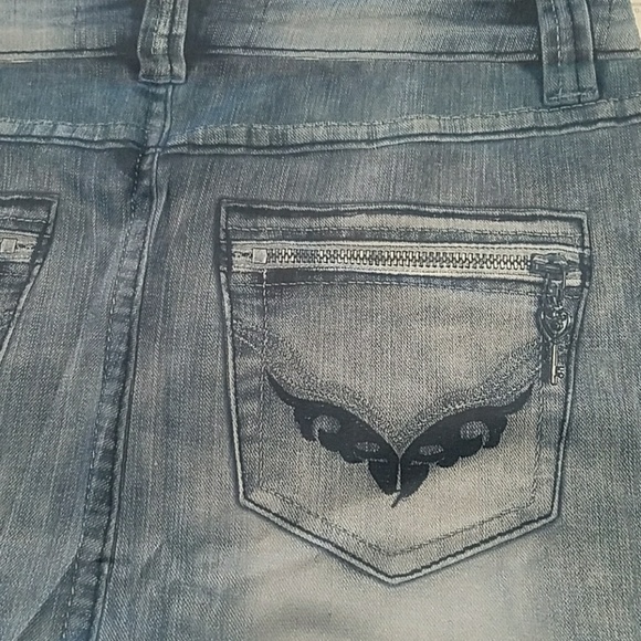 SUPER STRETCHY SEXY SKINNY JEANS LOOK LEGGINGS - Picture 6 of 6