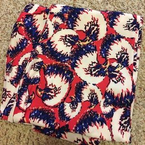 Americana Eagle Heads LuLaRoe TC leggings