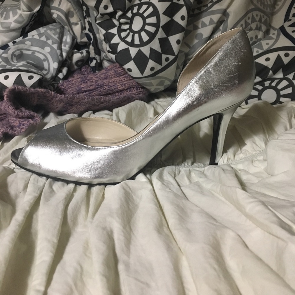 Silver heels