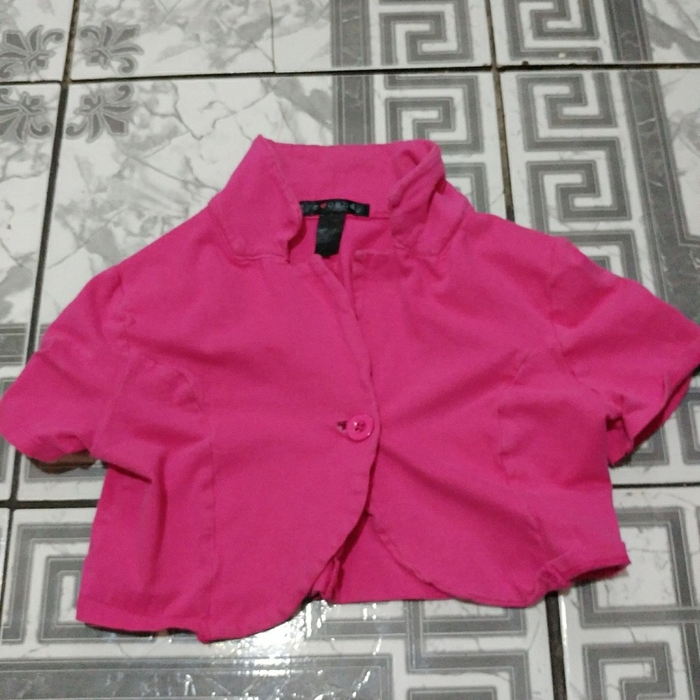 Hot Pink Cover up/Cardigan