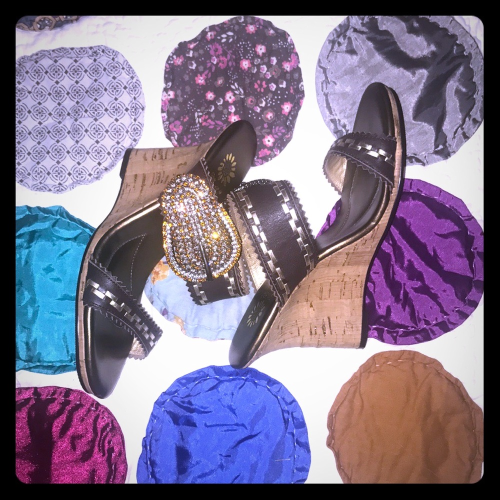 Yellow Box Cork Wedges