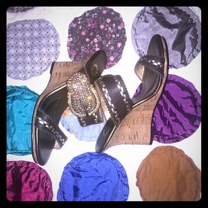 Yellow Box Cork Wedges