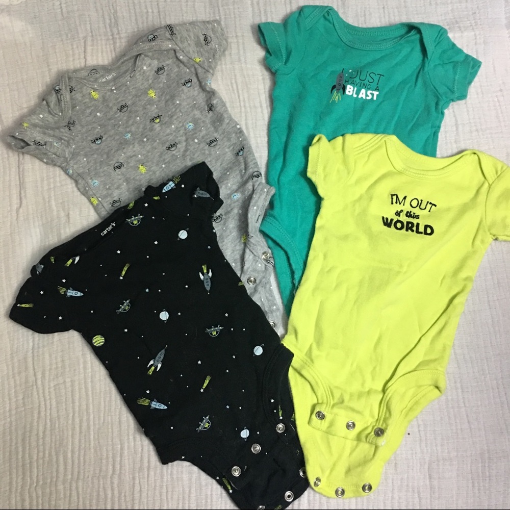 Carters Onesies 4-pack Bundle 🚀