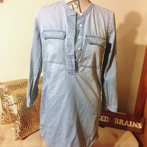 Jcrew Denim ShirtDress