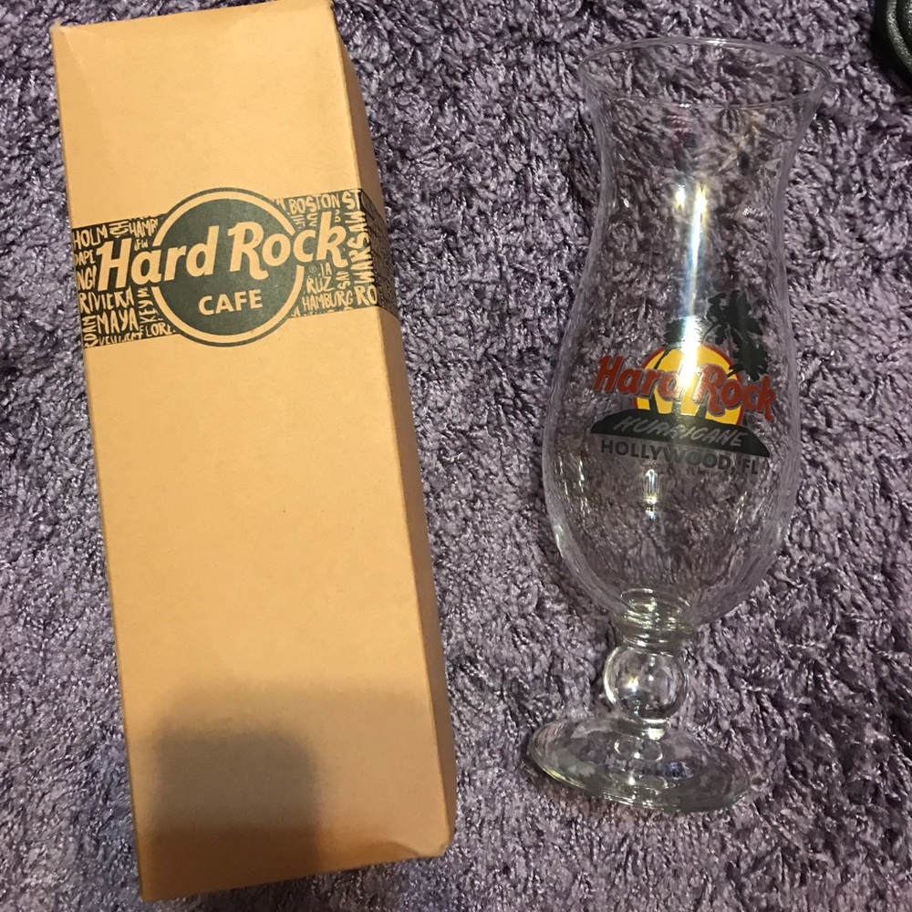 Hard rock glass