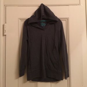 SO hooded sweatshirt. NWOT. Gray colored.