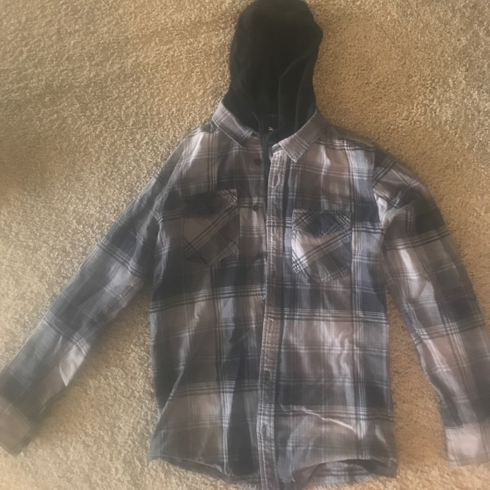 D.C. Flannel hoodie