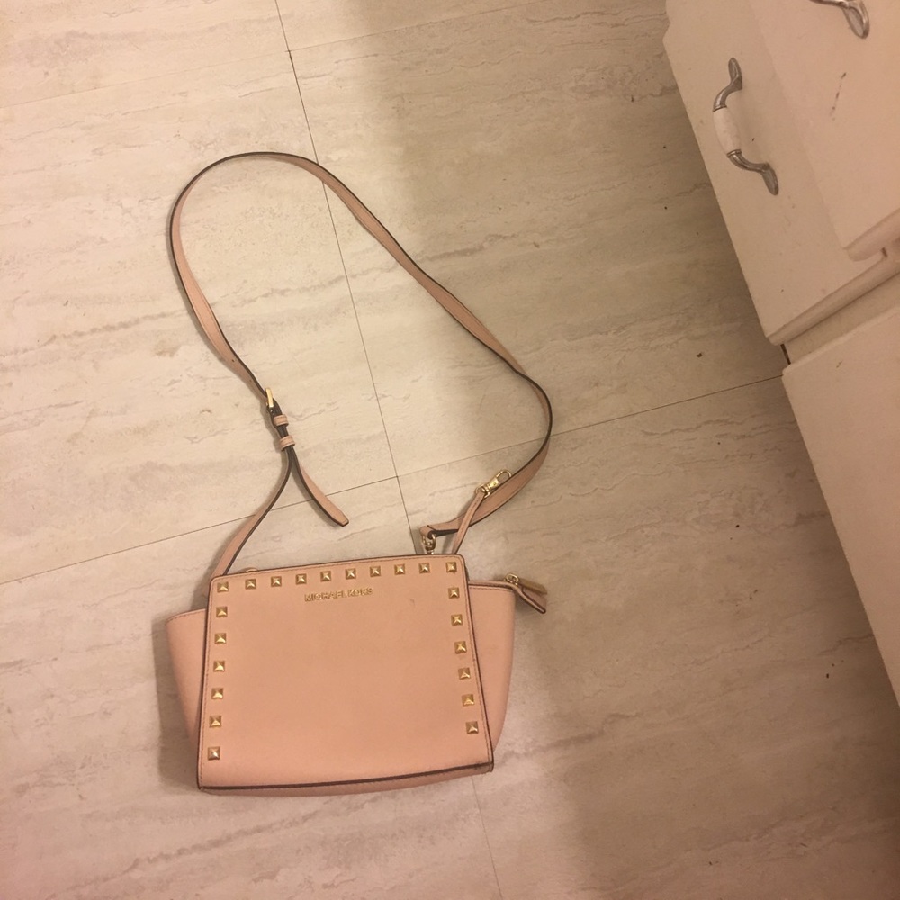 Blush pink Michael Kors purse
