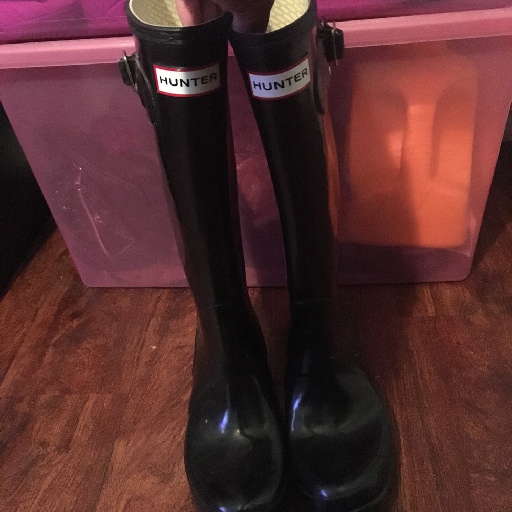 Hunter Tall Rain Boots Size- EU 37