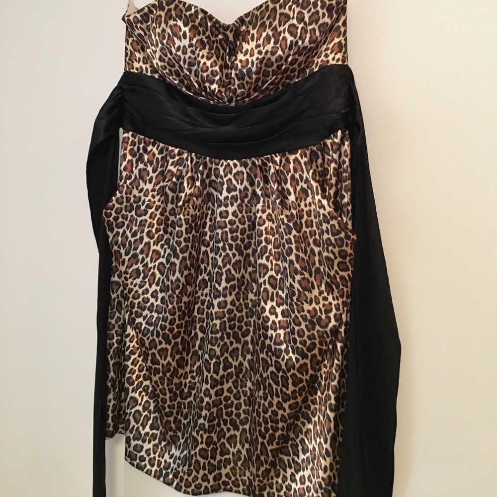 Leopard print dress