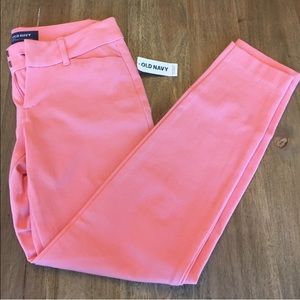 Old Navy Coral Pixie Pants - Size 0 Petite NWT