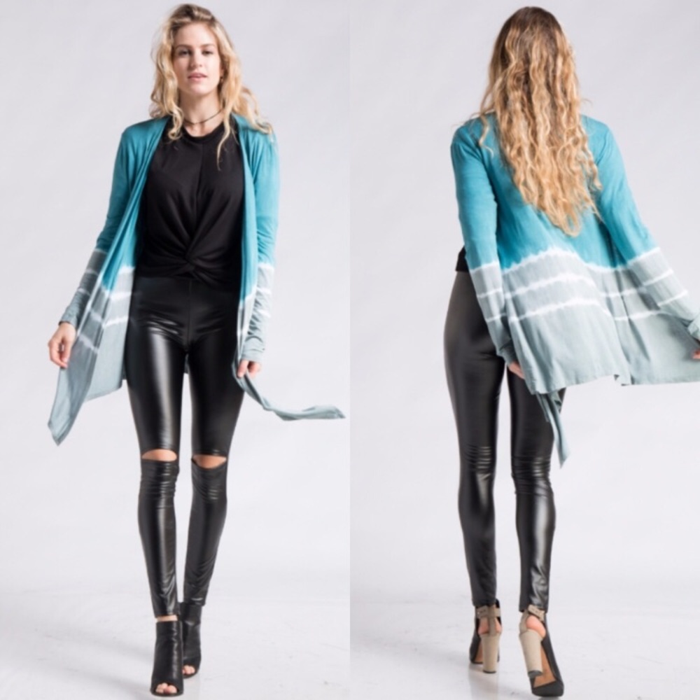 Tie dye cardigan