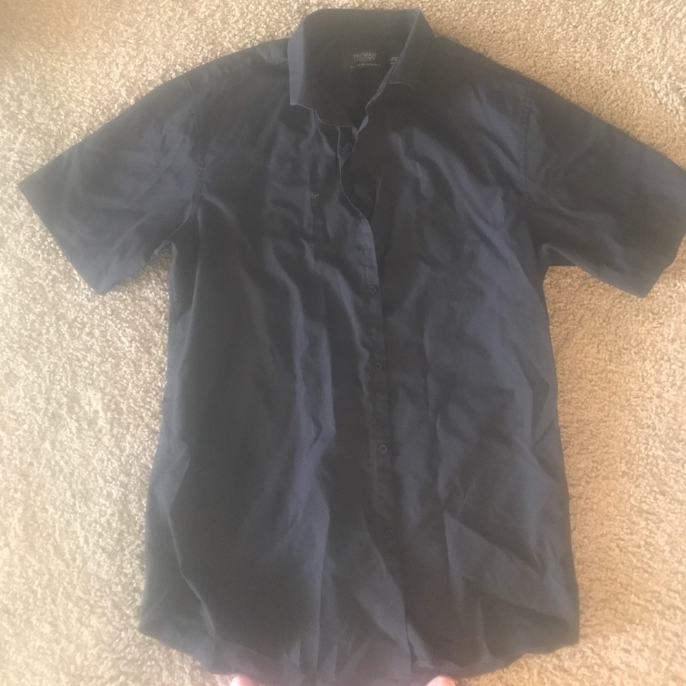 Topman short sleeve dress shirt